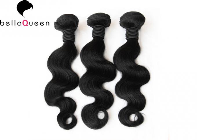 Estensioni vergini brasiliane dei capelli umani, 10" - 30" tessitura dei capelli di Wave 6A del corpo
