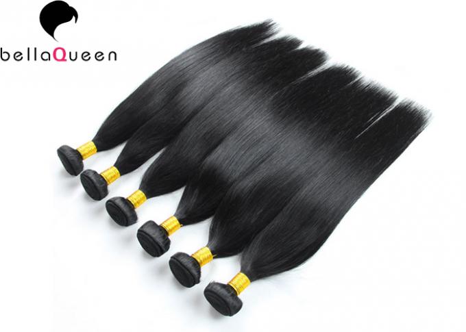 Le estensioni brasiliane vergini naturali dei capelli 1 capello umano non trattato di colore di B impacchetta