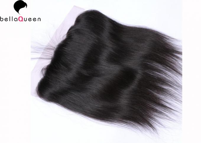 Estensione serica naturale indiana dei capelli diritti delle parrucche del pizzo dei capelli umani dei capelli 13 x 4