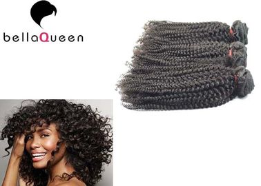 Porcellana Estensione naturale riccia crespa dei capelli umani del 1b del nero per le donne di colore fornitore