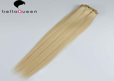 Porcellana Clip diritta bionda dorata 613 nell'estensione dei capelli umani senza spargere fornitore
