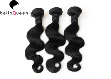Porcellana Estensioni vergini brasiliane dei capelli umani, 10&quot; - 30&quot; tessitura dei capelli di Wave 6A del corpo fornitore