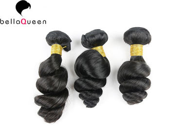 Porcellana I capelli naturali del nero 6A Remy di 1 pacco, allentano la bella trama 100% dei capelli di Remy di stili di Wave fornitore