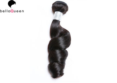 Porcellana 10&quot; a 30' estensioni dei capelli del grado 7A dei capelli umani del nero 100% allenta i capelli del vergine di Wave fornitore