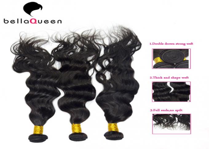 Capelli peruviani sciolti peruviani di Wave dei capelli umani di Remy del vergine nessun prodotto chimico