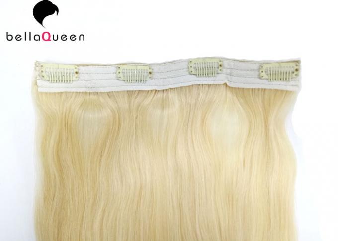 Clip bionda dorata 100g 613 diritti nell'estensione dei capelli umani con colore puro
