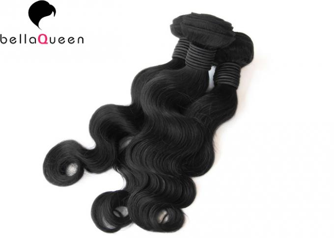 Tessitura vergine dei capelli di Wave del corpo di estensioni dei capelli umani dei capelli naturali del nero 6A Remy