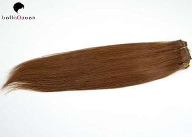 Porcellana Clip diritta non trattata di 100% in capelli umani, capelli umani neri naturali fornitore