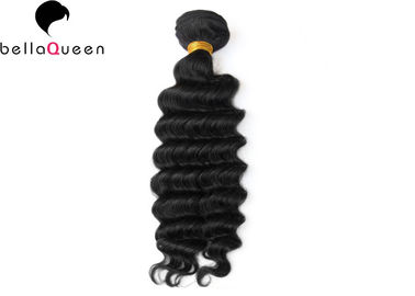 Porcellana 100 grammi per estensioni profonde dei capelli di Wave dei capelli vergini europei di trama dei capelli umani del pacco fornitore