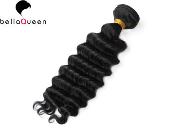 Porcellana Estensioni mongole dei capelli di Wave 1B del tessuto naturale profondo dei capelli neri 100% non trattato fornitore