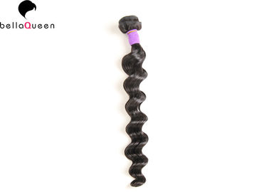 Porcellana Trama profonda sciolta dei capelli di Wave dell&#039;indiano di 100% di Remy di estensione naturale dei capelli umani fabbrica