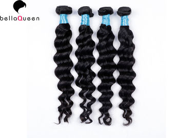 Porcellana Le parrucche vergini non trattate 4 dei capelli del grado 7A impacchetta liberamente Wave profondo per le donne di colore fabbrica